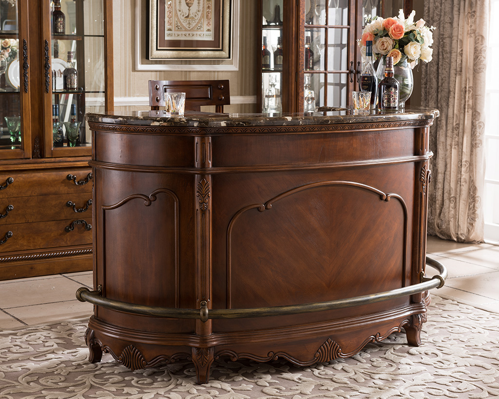 Office Furniture Manufacturers - Fabrikantprijs Luxe Massief Houten Simpele Barstoel