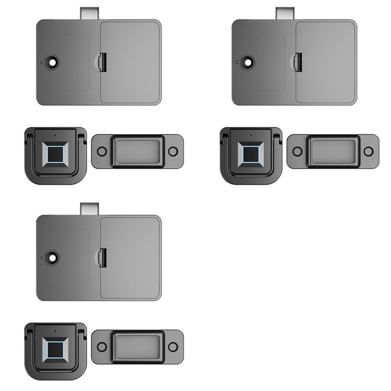 Office Furniture Cabinets - AA84 3X Smart Drawer Vingerafdrukslot Vingerafdrukslot