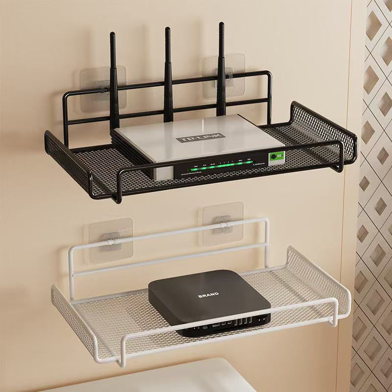 Wall Organizer Pocket - Wandplank van roestvrij staal voor routers,