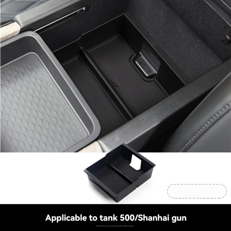 Wall Organizer Pocket - Auto-interieuraccessoires Middenconsole Lade Armsteun Opbergdoos Divider