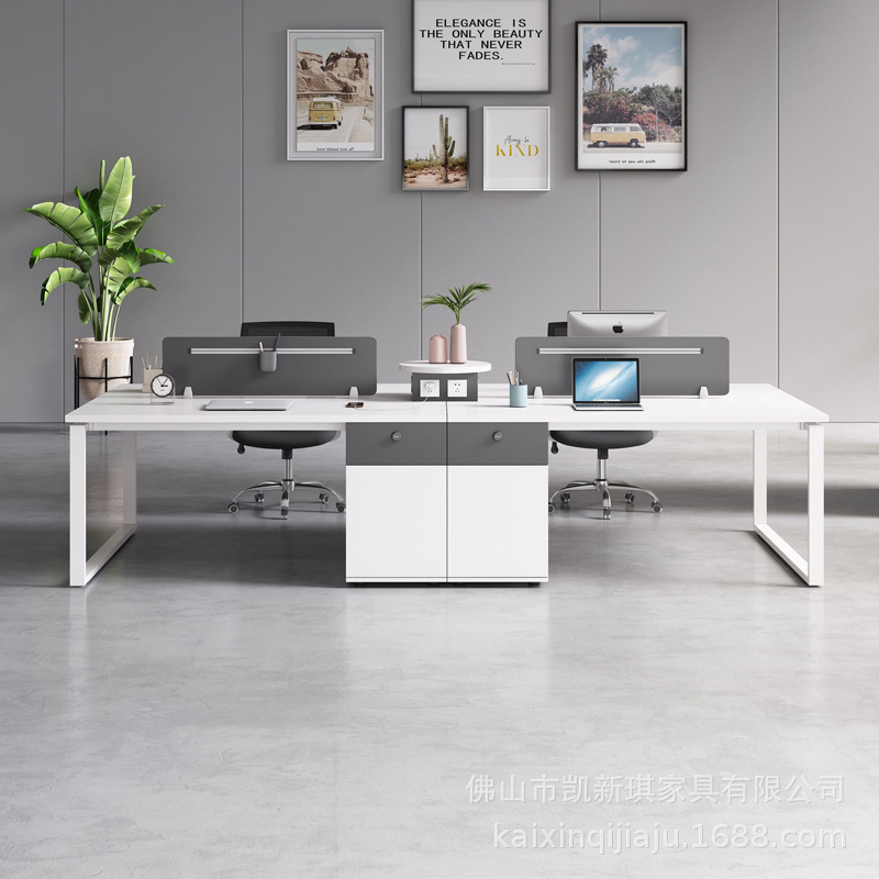Vierpersoons werkplekpersoneel - Office Furniture Manufacturers recensie en prijs