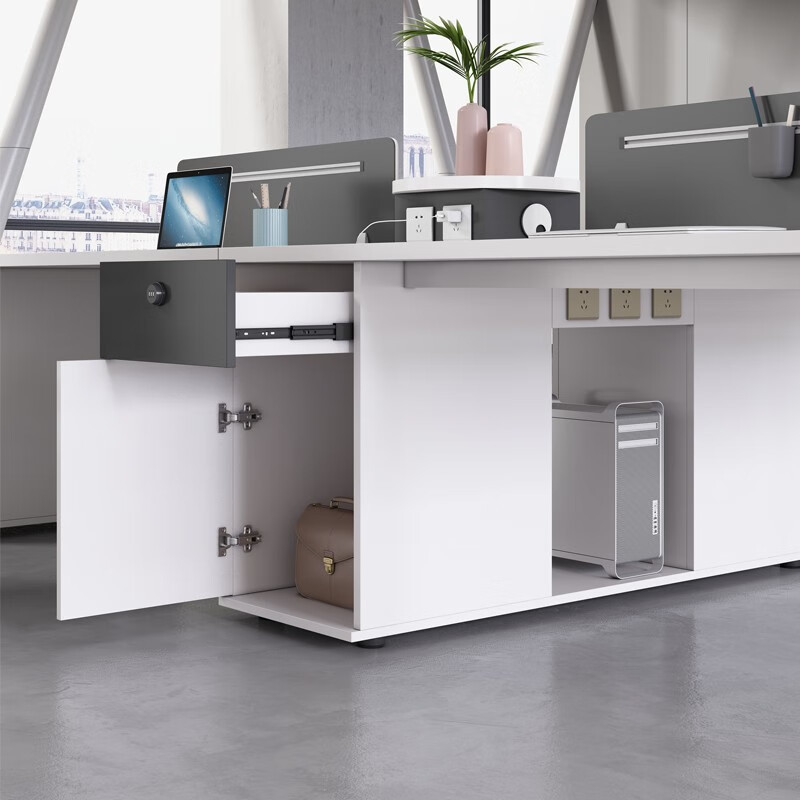 Vierpersoons werkplekpersoneel - Office Furniture Manufacturers recensie en prijs