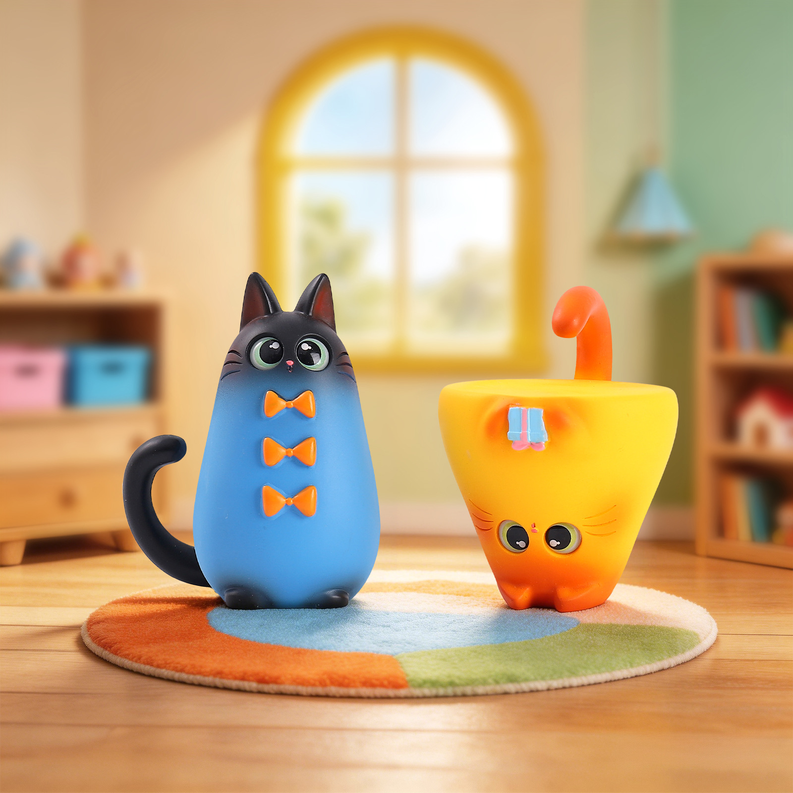 Blind Box Kat Beeldje Hars Cre - Office Furniture Ideas recensie en prijs