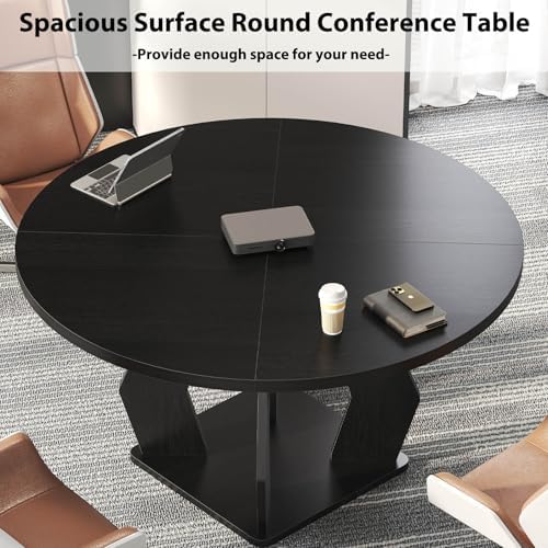 Ronde vergadertafel voor 4-6 p - Conference Table Round recensie en prijs