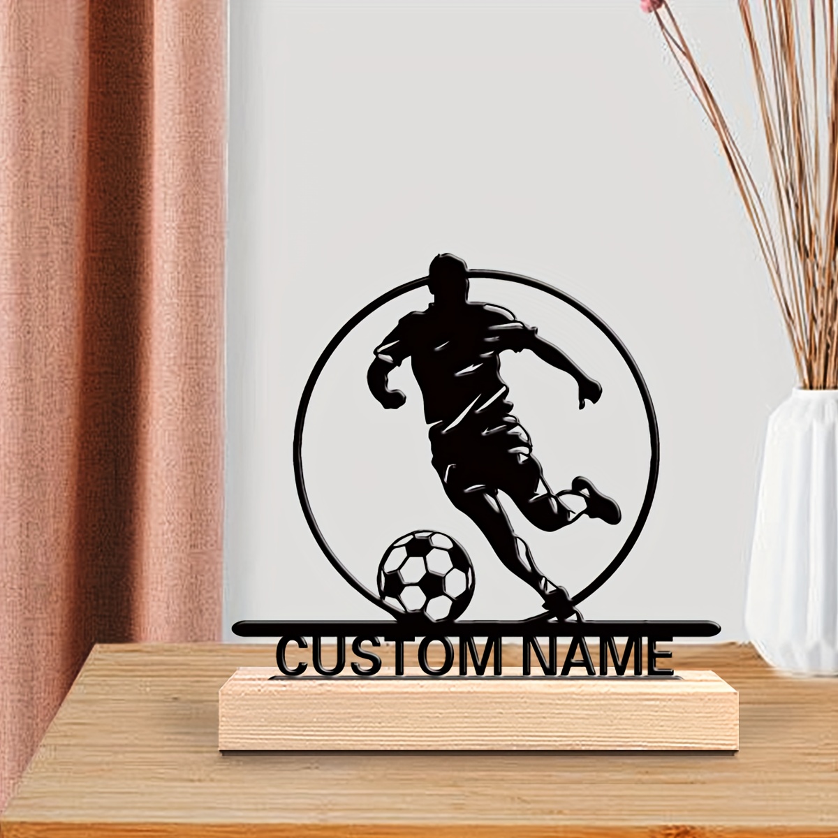 Aangepaste voetbalspeler metal - Office Furniture Ideas recensie en prijs