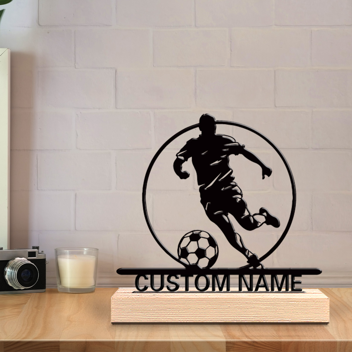 Aangepaste voetbalspeler metal - Office Furniture Ideas recensie en prijs