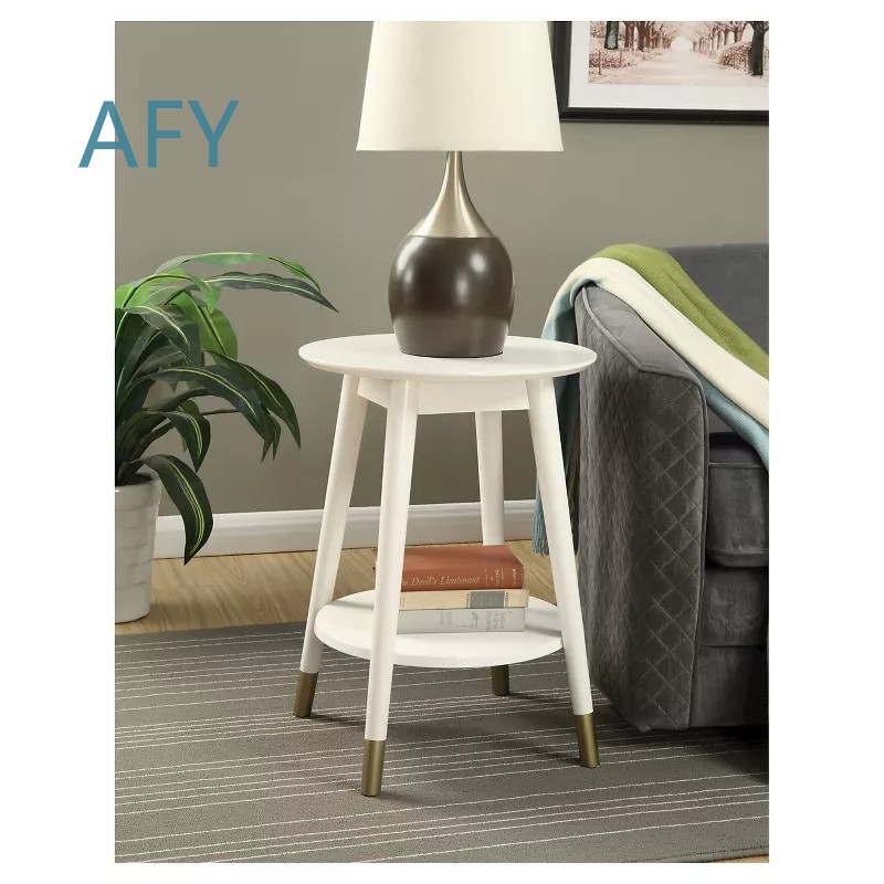 Houten bijzettafel met opbergv - Office Furniture Ikea recensie en prijs
