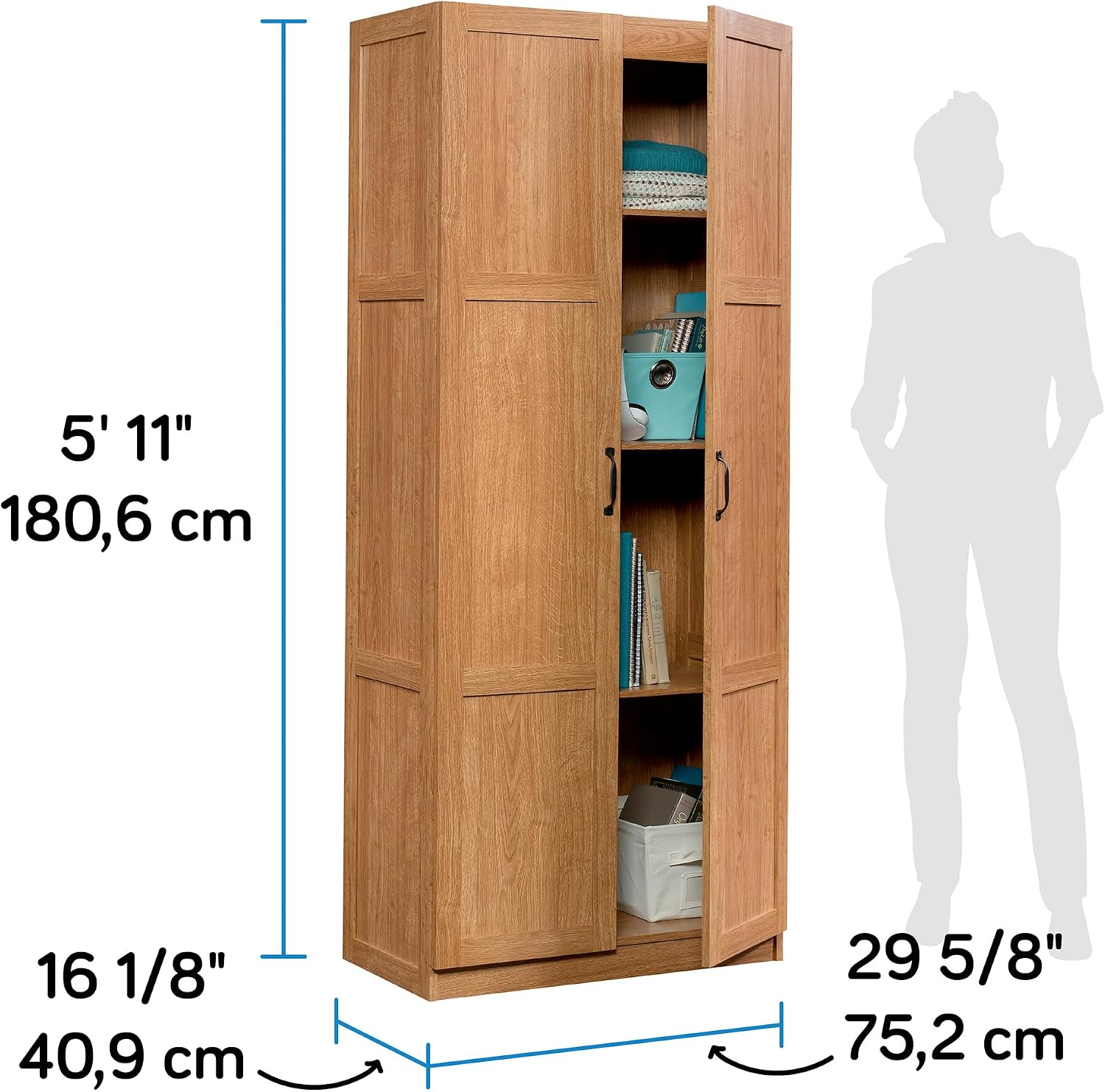 Hoge opbergkast, vrijstaande k - Office Furniture Cabinets recensie en prijs